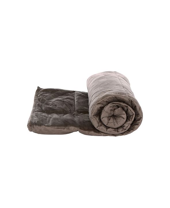 Therapy Comfort Plush 15lb Weighted Blanket & Reviews - Blankets & Throws - Bed & Bath - Macy&#39;s
