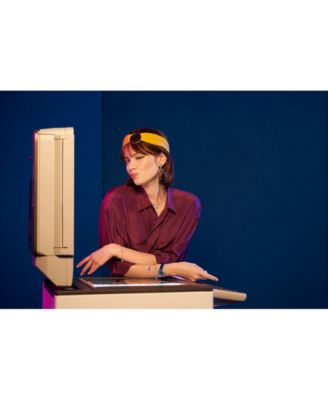 Rose Gold-Tone Crystal Evil-Eye 14-7/8" Pendant Necklace