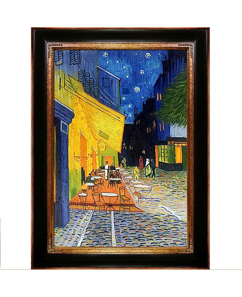 La Pastiche By Overstockart Cafe Terrace At Night By Vincent Van