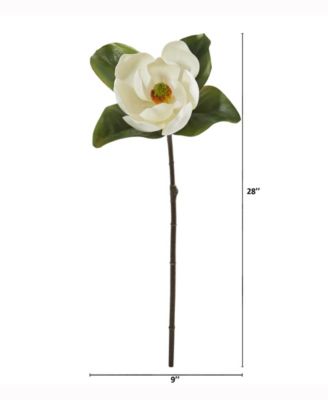 28in. Magnolia Artificial Flower Set of 3