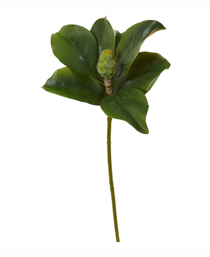 Nearly Natural - 23in. Magnolia Artificial Bud Flower Set of 12