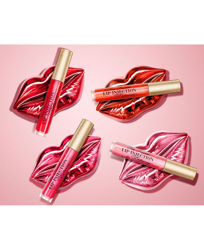 Too Faced Lip Injection Extreme Instant And Long Term Lip Plumper Macys 