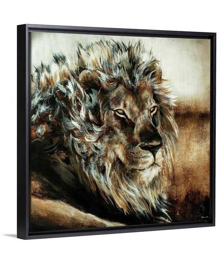 GreatBigCanvas - 16 in. x 16 in. "King of the Land" by  Sydney Edmunds Canvas Wall Art