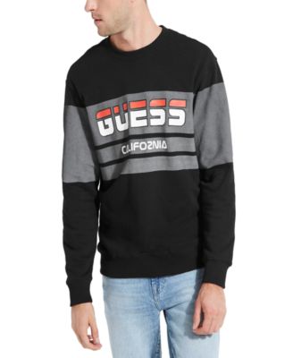 guess men's crew neck