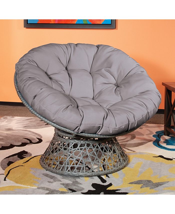 Office Star Papasan Accent Chair Macy's