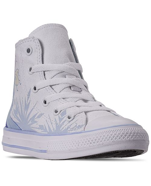 Converse Girls Converse X Frozen 2 Chuck Taylor All Star Hi Top Casual Sneakers From Finish Line Reviews Finish Line Athletic Shoes Kids Macy S