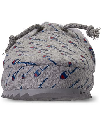 Champion women's university cheap script black slippers