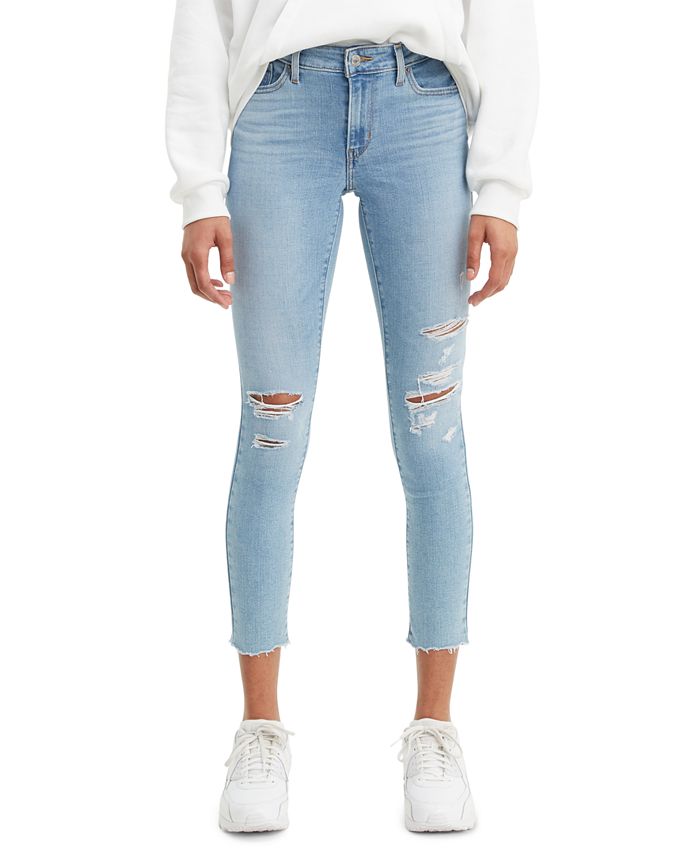 Levi's 711 Thick-Stitch Skinny Jeans Girls. Size 16. MSRP $55