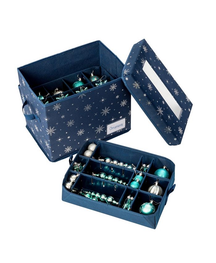 Honey Can Do Deluxe 36Cube Ornament Storage Box Macy's