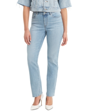 LEVI'S WOMEN'S CLASSIC STRAIGHT-LEG JEANS IN LONG LENGTH