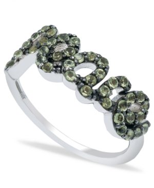 image of Peridot (1 ct. t.w.) -Peace- Ring in Sterling Silver