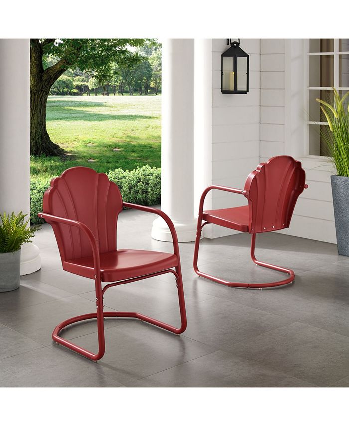 Crosley Tulip Retro Metal Chair Macy's
