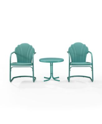Tulip 3 Piece Metal Conversation Seating Set