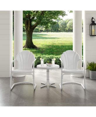 Tulip 3 Piece Metal Conversation Seating Set