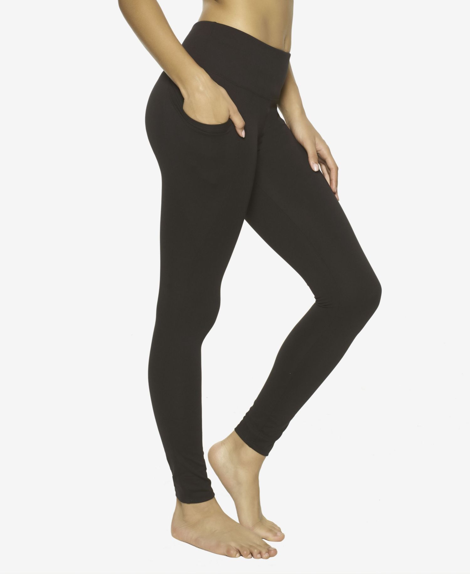 Essentials Soft Suede Mid-Rise Legging