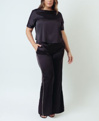 KILO BRAVA - Silulated Silk Dolman Sleeve Pajama Set