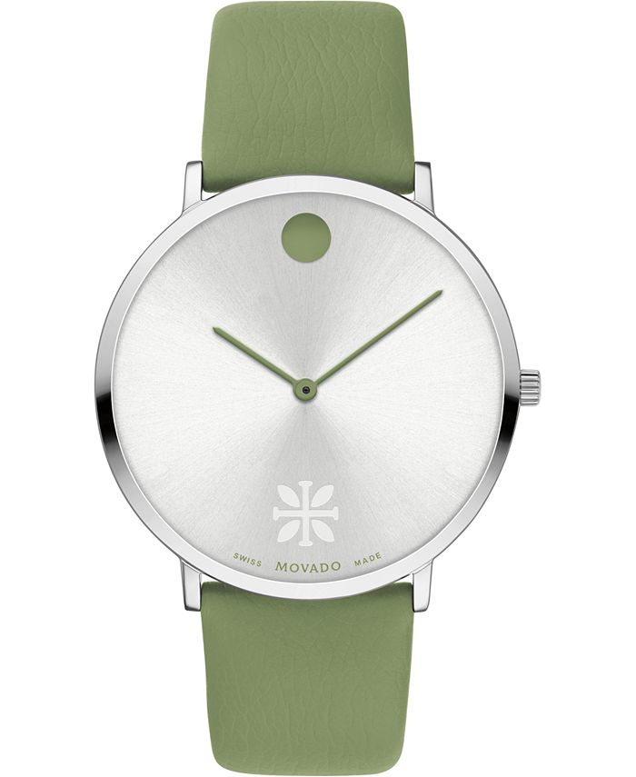 Green sales movado watch