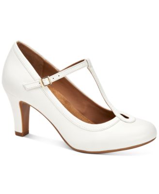 Giani Bernini White Stilettos For Women 