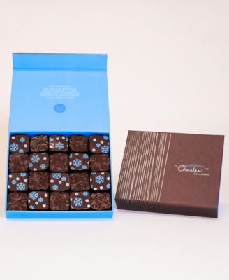 Charles Chocolates - Winter Fleur de Sel Caramel Collection, Large Box (10 piece)