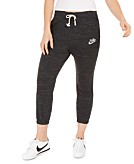  Nike Women's Sportswear Gym Vintage Capri Pants, Black