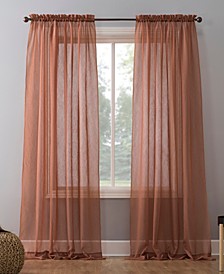 Crushed Sheer Voile Curtain Collection
