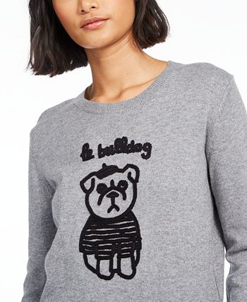 Macys bulldog hotsell sweater