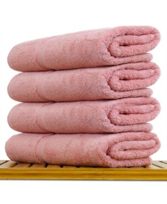 Luxury Hotel Spa Towel Turkish Cotton Bath Towels, Set of 4
