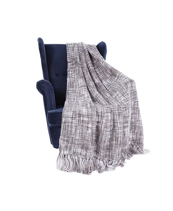 Happycare Textiles Rustic Style Throw Blanket & Reviews ...