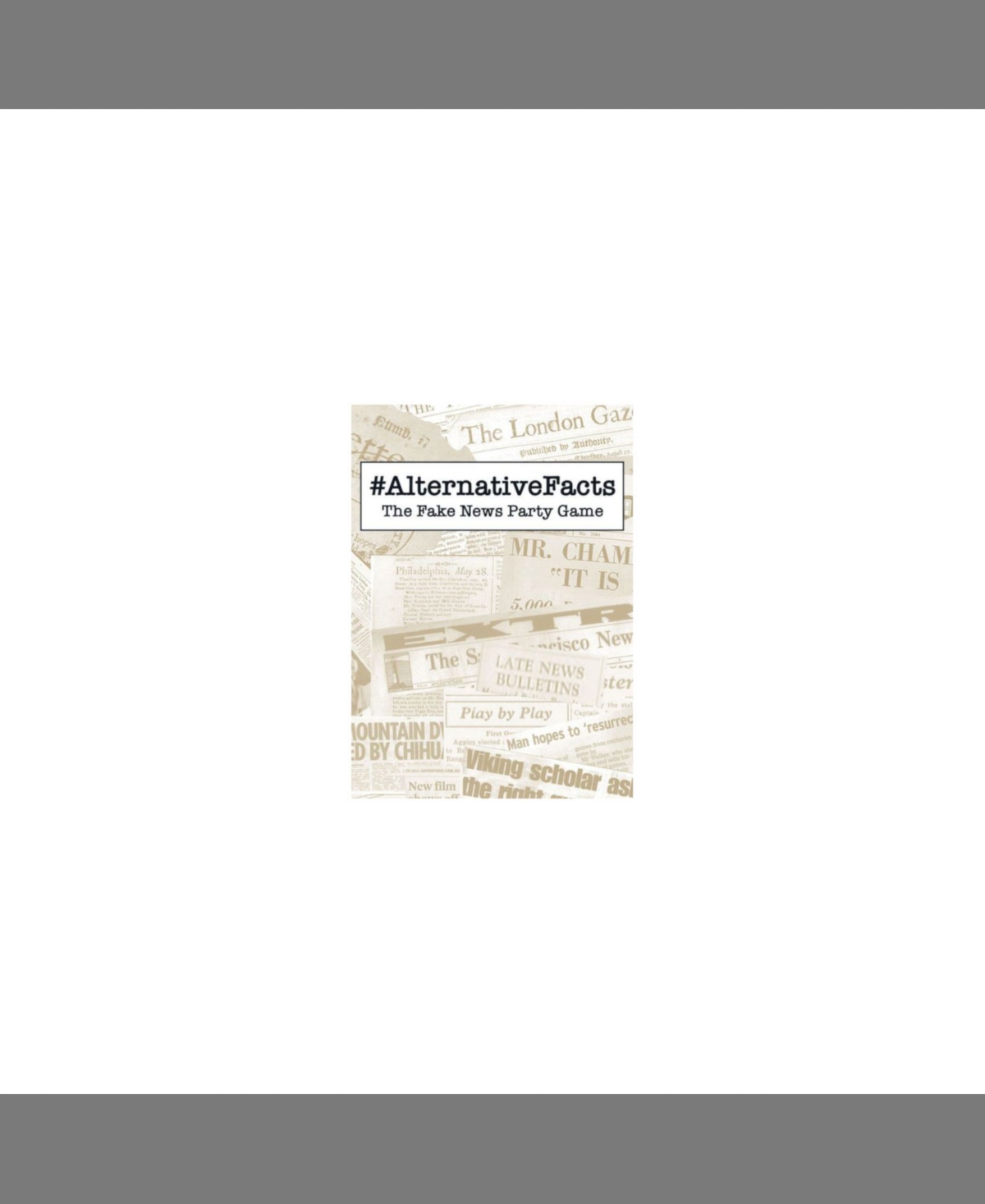 Ultra Pro Alternative Facts Party Game In Multi