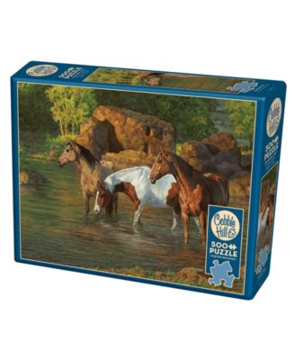 Cobble Hill: Horse Pond 500 Piece Jigsaw Puzzle