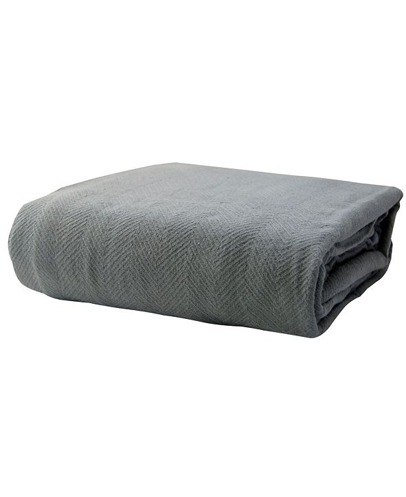 LCM Home Cotton Blanket, Twin & Reviews Blankets & Throws Bed