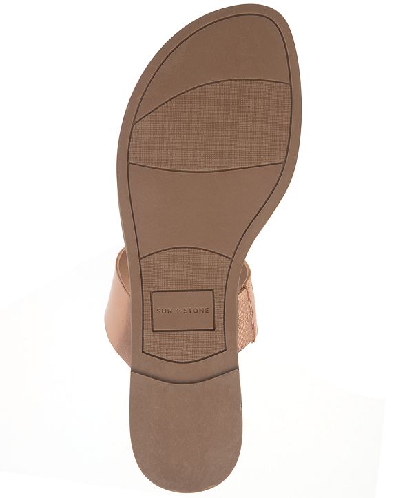 Sun + Stone Easten Slide Sandals, Created for Macy's