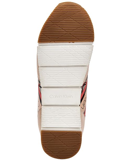 calvin klein women's tea sneakers