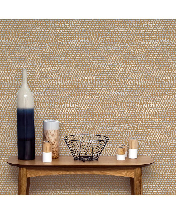 Tempaper Moire Dots Peel and Stick Wallpaper Macy's
