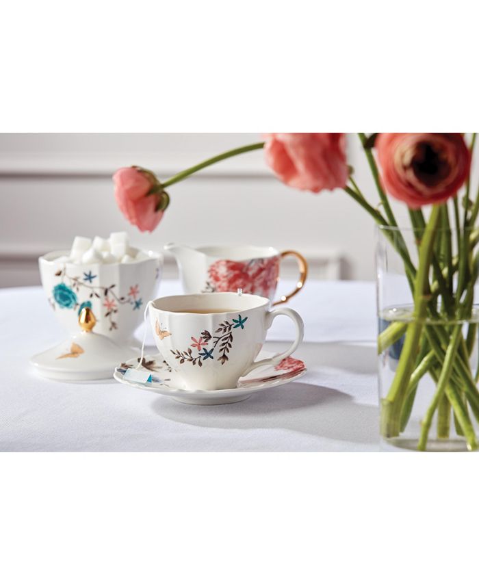 Lenox Sprig Vine Luna Nesting Dinnerware Set, 8 Piece - Macy's