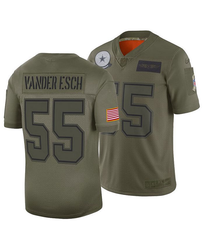 Nike Men's Leighton Vander Esch Dallas Cowboys Salute To Service Jersey 2019  - Macy's