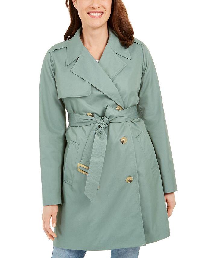 Charter Club Petite Classic Trench Coat, Created for Macy's - Macy's