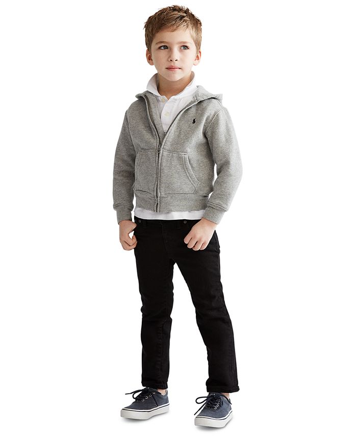 Polo Ralph Lauren Toddler and Little Boys Full Zip Hoodie & Reviews -  Sweaters - Kids - Macy's