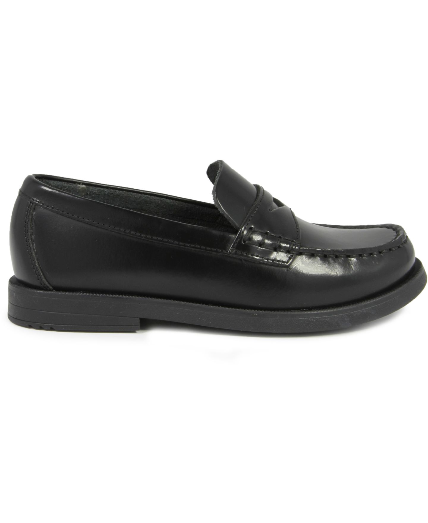 Туфли Florsheim Croquet Penny Loafer JR. Shoes для мальчиков, цвет: Чёрный — фото 3
