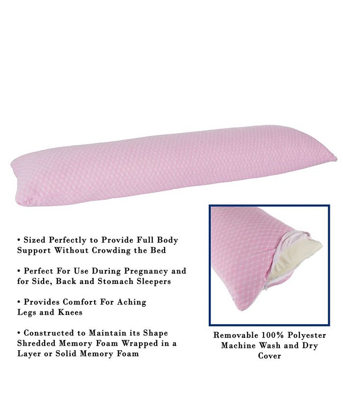 Baldwin Home Memory Foam Body Pillow Macy's