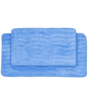 Baldwin Home 2 Piece Memory Foam Bath Mat Set Bedding