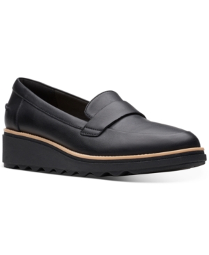 CLARKS COLLECTION WOMEN'S SHARON GRACIE PLATFORM LOAFERS, CREATED FOR MACY'S WOMEN'S SHOES