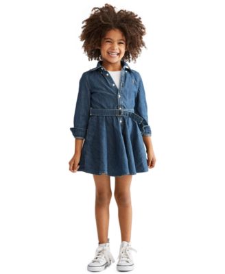 ralph lauren baby denim dress