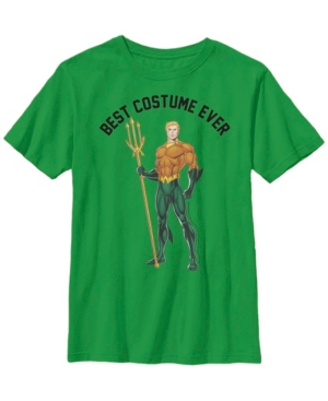 Fifth Sun Dc Comics Little and Big Boys Aquaman Best Costume Ever Short Sleeve T-Shirt