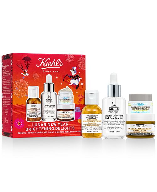 Kiehl S Since 1851 4 Pc Lunar New Year Brightening Delights Gift Set Reviews Skin Care Beauty Macy S