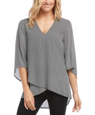 Karen Kane - Bracelet-Sleeve Asymmetric Top