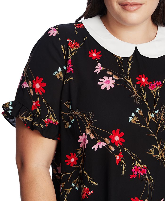 cece peter pan collar top