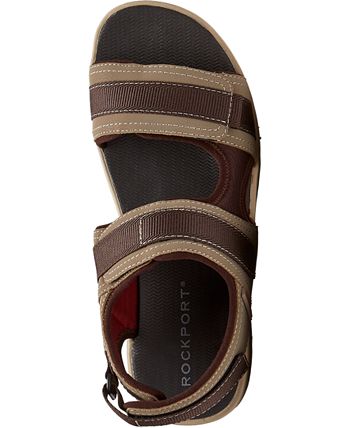 Rockport - Men's LB M Sport Three-Strap Sandals