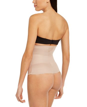 Miraclesuit Women's Extra Firm Tummy-Control High-Waist Sheer Thong 2778 -  Macy's