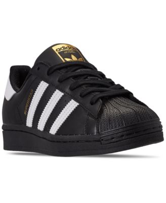 adidas boys' superstar casual sneakers from finish line